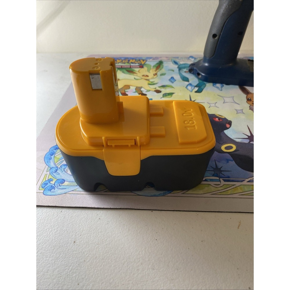 Ryobi P206 P100 18V 3600mAh Battery Pack Yellow Black Ni-MH